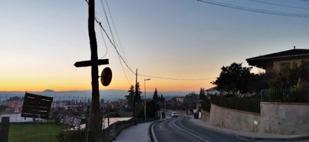 Cableado aéreo en Monachil (PP MONACHIL) 