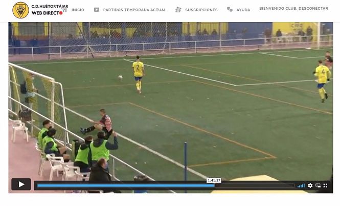 Partido de fútbol entre el Huétor Tájar y el Loja, polémico por la presencia de público (CD HUÉTOR TÁJAR) 