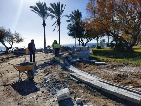 Imagen de las obras (AYUNTAMIENTO GUALCHOS)