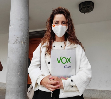 Libertad Padrones, portavoz de VOX en el Ayuntamiento de Ogíjares (VOX) 