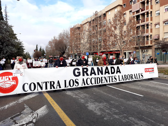 Concentración de los sindicatos (CCOO)