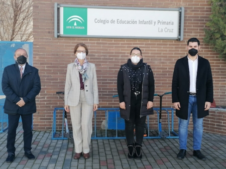 Visita al CEIP `La Cruz` de Dúrcal (JUNTA)