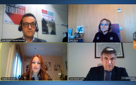 Imagen de la reunión telemática (JUNTA) Imagen de la reunión telemática (JUNTA)