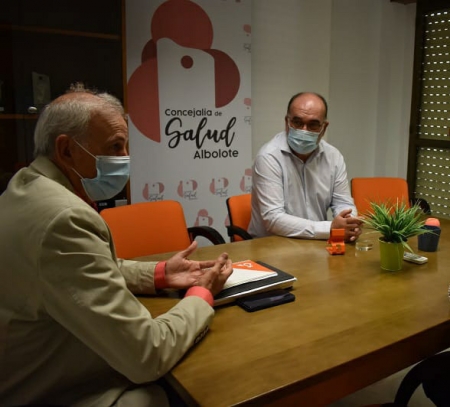 Juan Manuel Ocaña y Manuel Montalvo durante un reunión (CS)