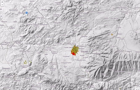 Enjambre sísmico en Granada (INSTITUTO GEOGRÁFICO NACIONAL)