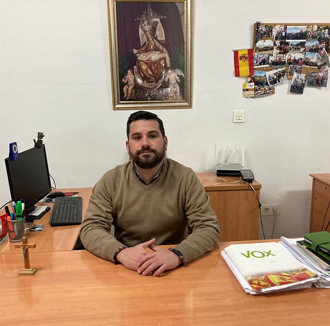 Antonio Duarte, portavoz de VOX en el Ayuntamiento de Pinos Puente (VOX)