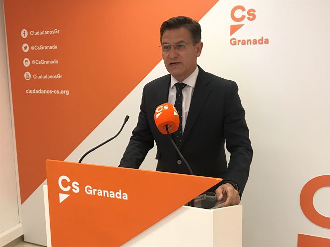 El coordinador provincial de Ciudadanos, Luis Salvador (CIUDADANOS) 