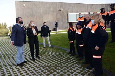 Antonio Sanz destaca la labor de Protección Civil en los municipios más afectados por el enjambre sísmico (JUNTA) 