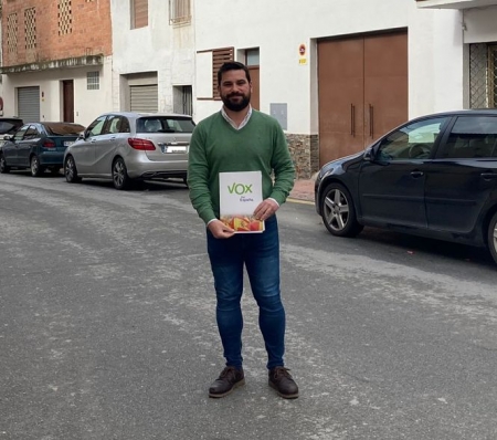 Antonio Duarte, portavoz de VOX en el Ayuntamiento de Pinos Puente (VOX)