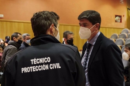 Juan Marín visita Santa Fe (JUNTA) 