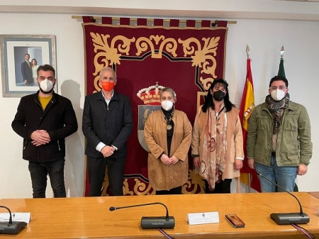 Visita de Manuel Montalvo a Las Gabias (JUNTA) 