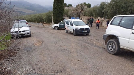 Dispositivo para localizar a un escultor desaparecido en Moclín (AYUNTAMIENTO) 