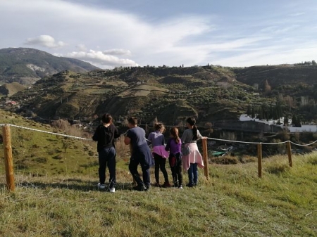 Una actividad de la Escuela de Actividades en la Naturaleza de Monachil el año pasado (AYTO. MONACHIL) 