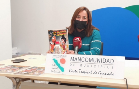 María José Sánchez ha presentado el cómic (MDAD. COSTA TROPICAL) 
