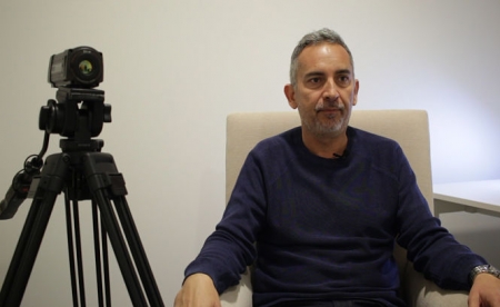 El investigador del Laboratorio de Termografía del CIMCYC Emilio Gómez Milá (UGR)