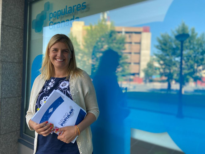 La Alcaldesa de La Zubia, inmaculada Hernández (PP)