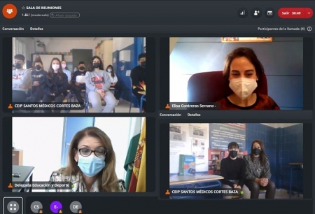 Imagen del encuentro telemático (JUNTA)