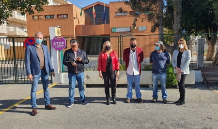 Entrega del cómic en La Herradura (MANCOMUNIDAD) 