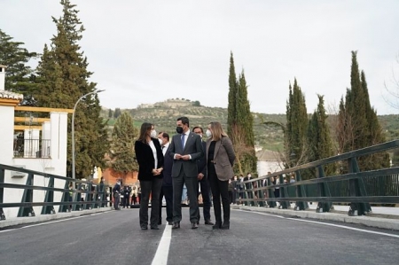 Inauguración del puente sobre el río Alhama (JUNTA) 