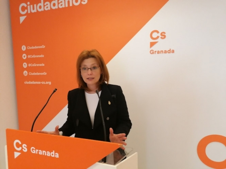 La parlamentaria Andaluza de Ciudadanos, Mar Sánchez (CIUDADANOS)