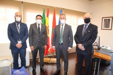 Imagen de la reunión entre la naviera marroquí MCL y el Puerto de Motril (PUERTO DE MOTRIL)