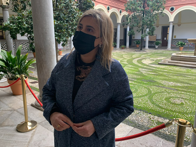 El concejal del PSOE en el Ayuntamiento de Granada, Nuria Gutiérrez (PSOE) 