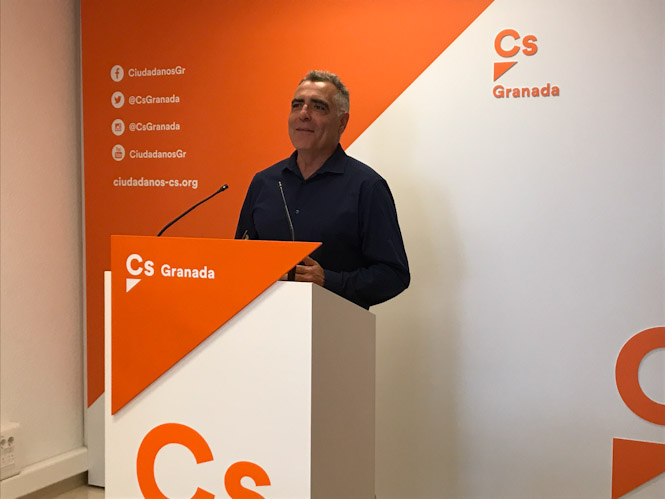 José Manuel Casals , portavoz de CS en el Ayuntamiento de Cúllar Vega (CS)