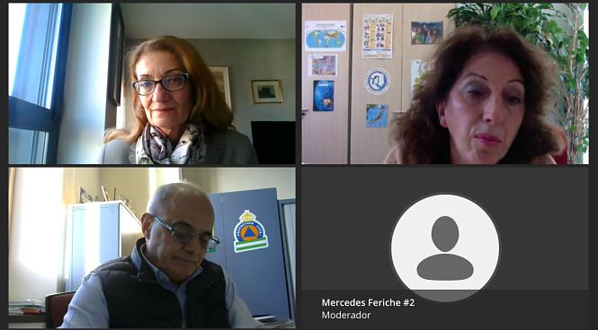 Reunión virtual formativa sobre terremotos con centros educativos (JUNTA) 