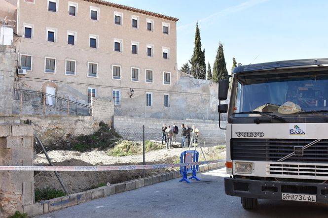 Lugar donde irá el parking (AYTO. BAZA) 