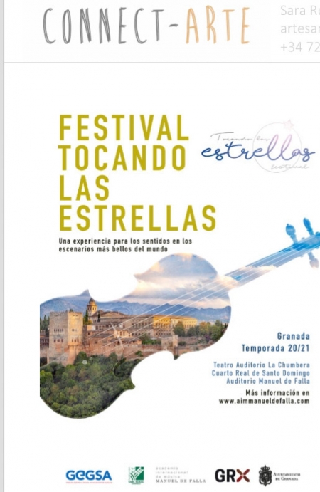 Cartel del Festival `Tocando las Estrellas` 