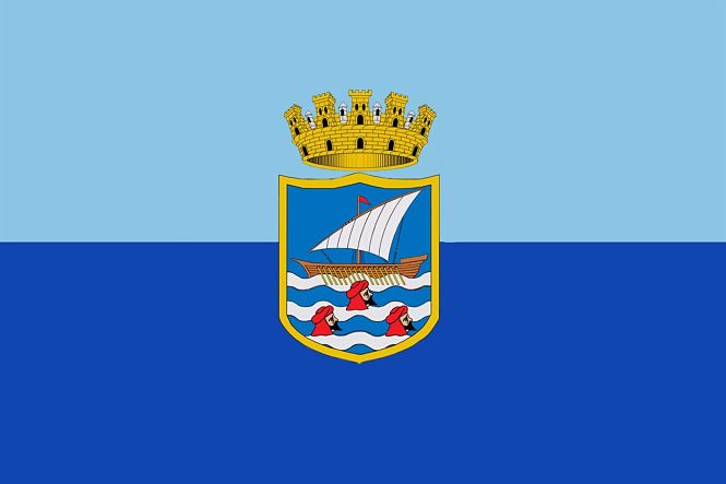 Imagen de la bandera de Almuñécar (AYTO. ALMUÑECAR) 