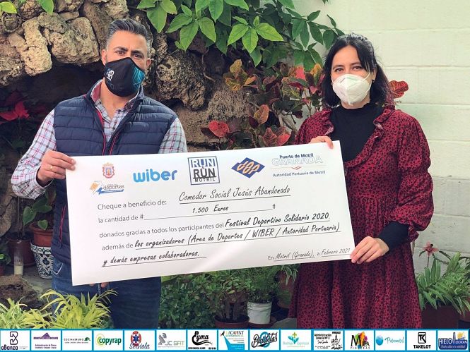 La asociación Run&Run de Motril (Granada) entrega 1.500 euros al comedor social Jesús Abandonado (PUERTO DE MOTRIL) 