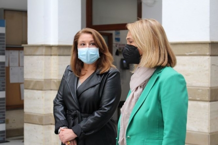 Imagen de la visita de Carmen Crespo al Ayuntamiento de Motril (JUNTA) 