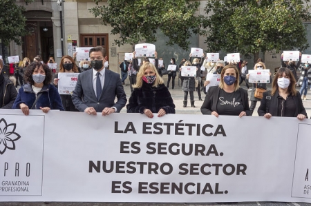 Concentración de Agepro (JAVIER ALGARRA / AYUNTAMIENTO) 