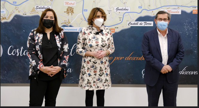 Imagen de la visita de Susana Díaz a Motril (PSOE)