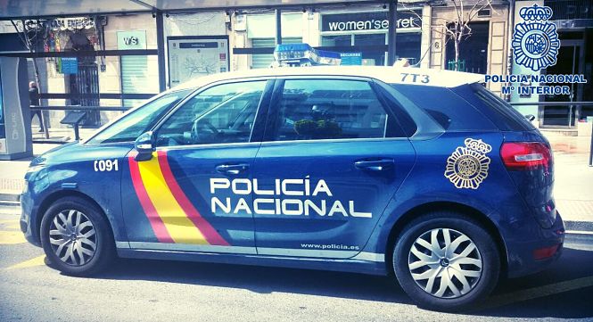 Imagen de un vehículo policial (POLICIA NACIONAL)
