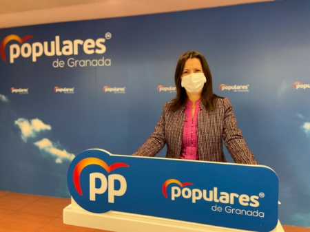 La parlamentaria andaluza del PP, Ana Vanessa García (PP) 