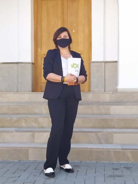 Sonia Sánchez, portavoz VOX en el Ayuntamiento de Granada (VOX)