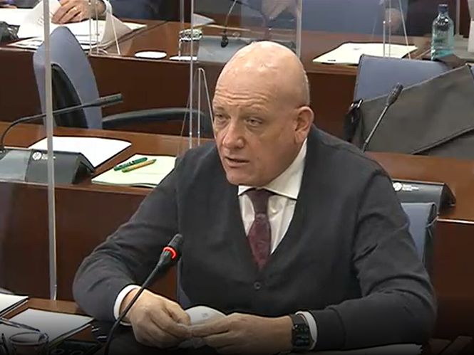 El parlamentario andaluz del PSOE,Gerardo Sánchez (PSOE)