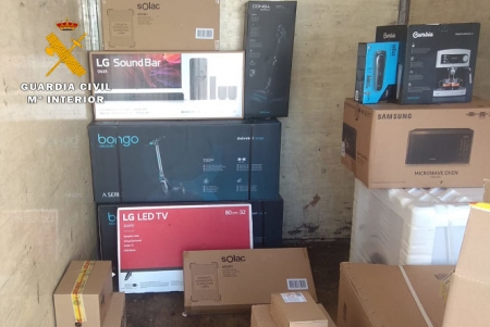 Imagen de la mercancia recuperada (GUARDIA CIVIL)
