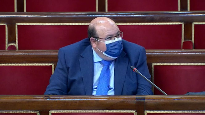 José Robles durante su intervención (PP) 