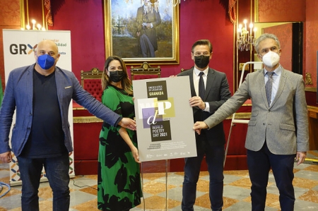 Presentación de las actividades por el día mundial de la poesía (JAVIER ALGARRA / AYUNTAMIENTO)