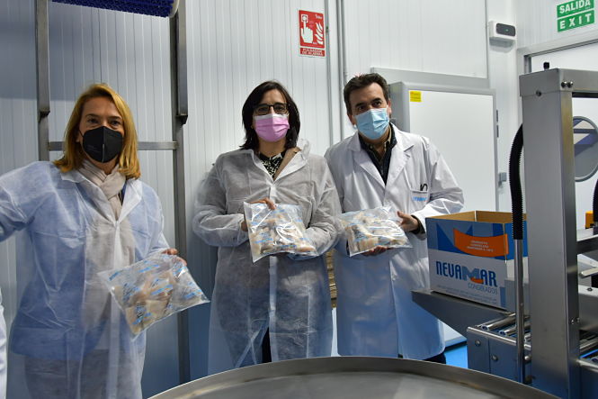 Imagen de la visita a la empresa Nevamar (JUNTA)