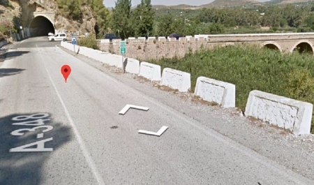 Kilómetro 19 de la A-348 (EMERGENCIAS 112) 