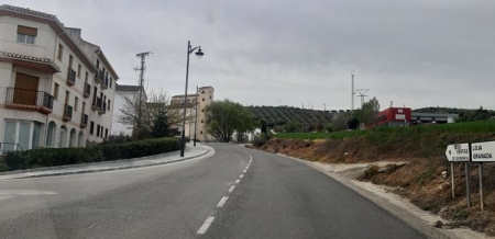 Imagen de la entrada a Alhama de Granada (JUNTA) 