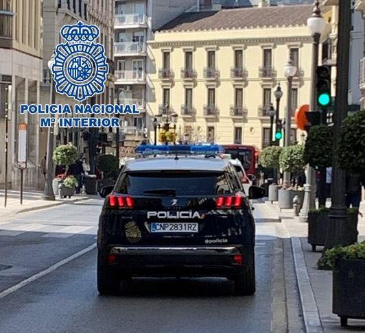 Imagen de un coche policial (POLICÍA NACIONAL)