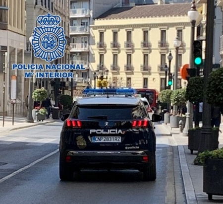 Imagen de un coche policial (POLICÍA NACIONAL)