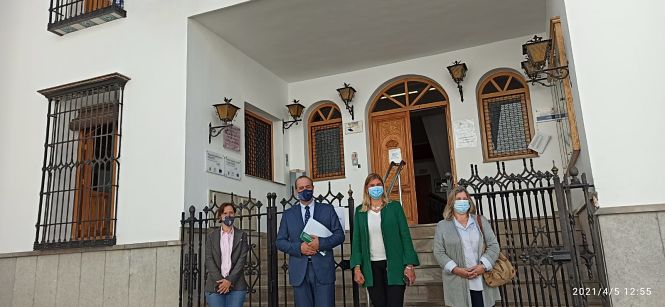 Imagen de la visita a La Zubia  (JUNTA)