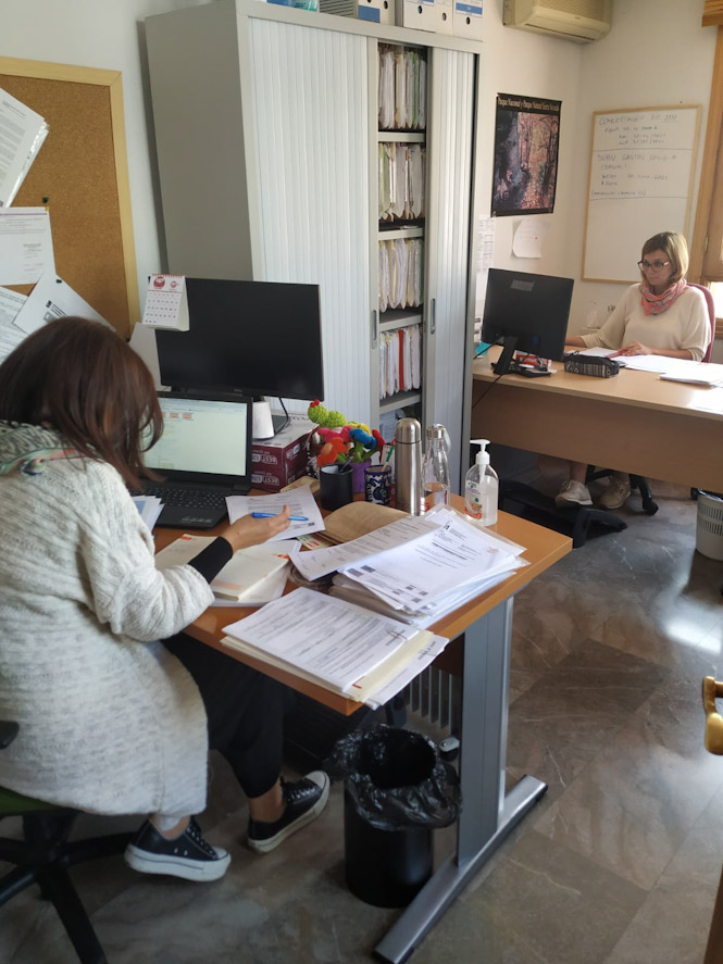 Trabajadoras sociales en el Ayuntamiento de Monachil (AYTO. MONACHIL)