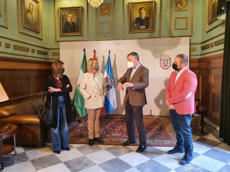 Imagen de la visita de la Delegación de Palos de la Frontera al Ayuntamiento Motril (AYTO. MOTRIL)